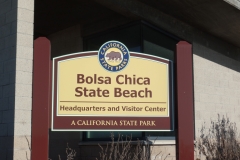 Bolsa Chica State Beach Park Sign