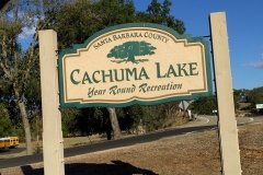 lake cachuma sign
