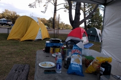 pismo beach oceano campground tents up