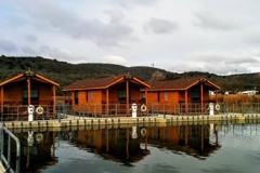 santee lakes floating cabins