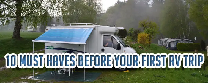 10 must haves before your first RV trips