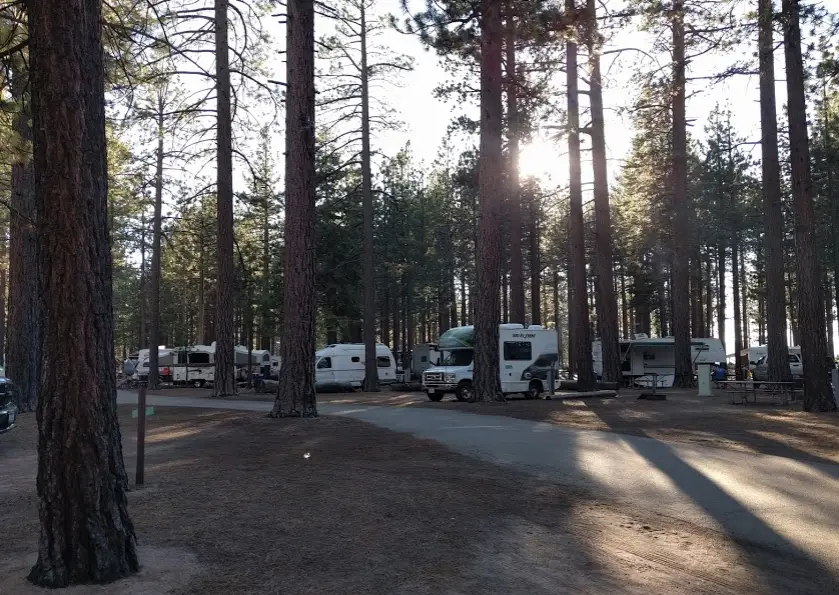 campground by the lake lake tahoe