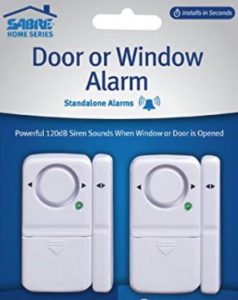 sabre door window alarm
