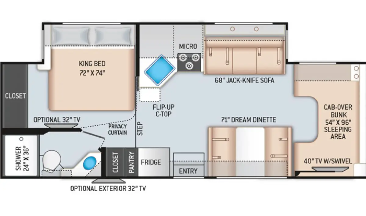 Thor Class C Floor Plans 2022 | Viewfloor.co