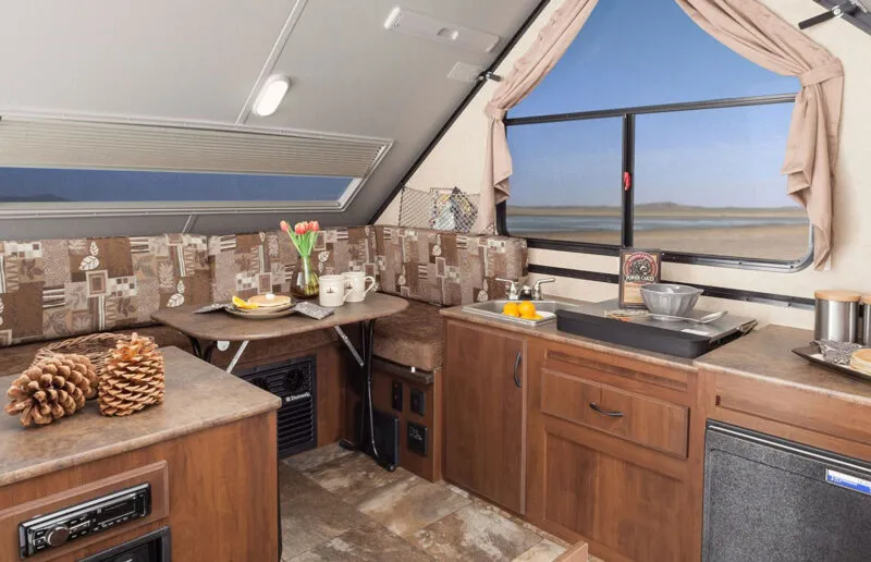 Smallest Pop Up Campers With Bathroom Shower And Toilet